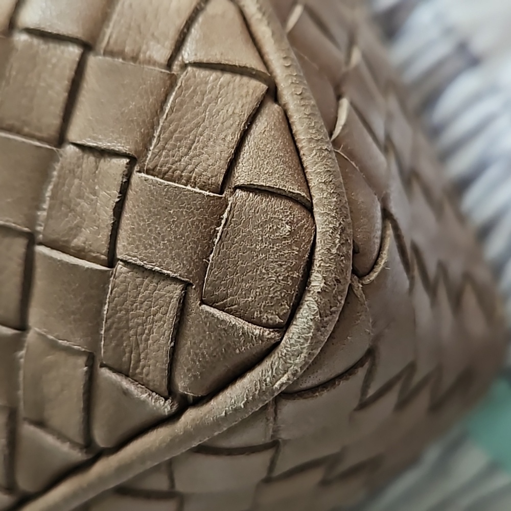 Vinatge Cosci Woven Leather Shoulder Bag, Handmade in Italy - Picture 9 of 10